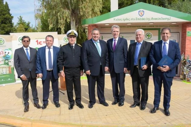 Πάνος Καμμένος και Τζέφρι Πάϊατ εγκαινίασαν το «πράσινο» Στρατόπεδο «ΠΑΠΑΓΟΣ»! (εικόνες, βίντεο)